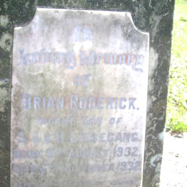 LIESEGANG Brian Roderick -1932