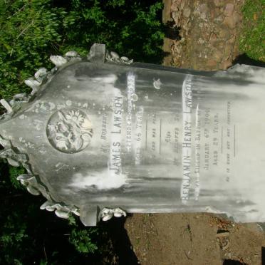 LAWSON James -1895 :: LAWSON Benjamin Henry -1900