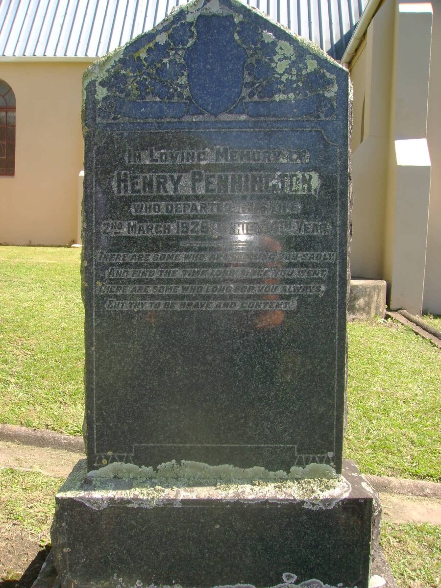 PENNINGTON Henry -1928