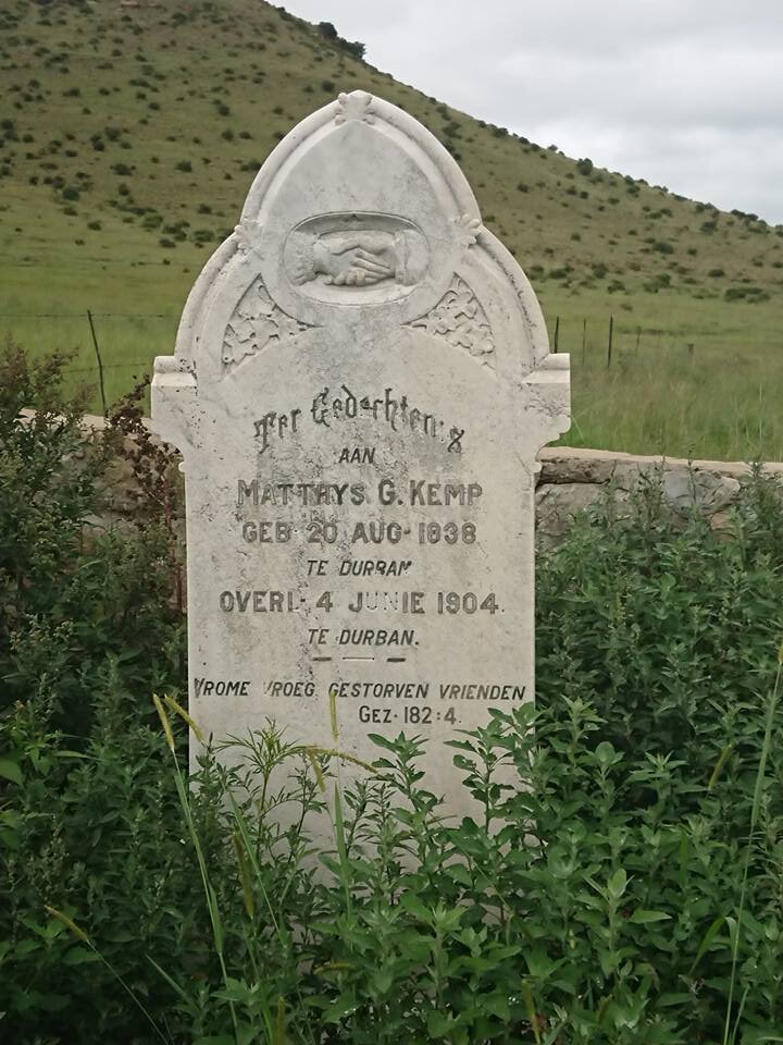 KEMP Matthys G. 1838-1904