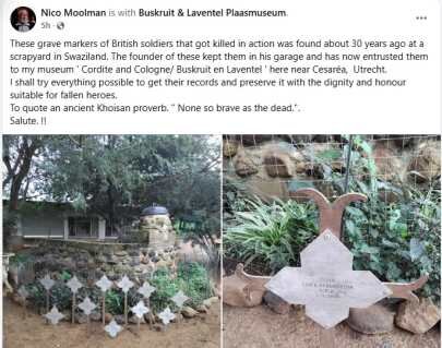 1. Grafmerkers by Buskruit en Laventel