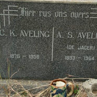 AVELING C.K. 1876-1956 &amp; A.S. DE JAGER 1893-1964