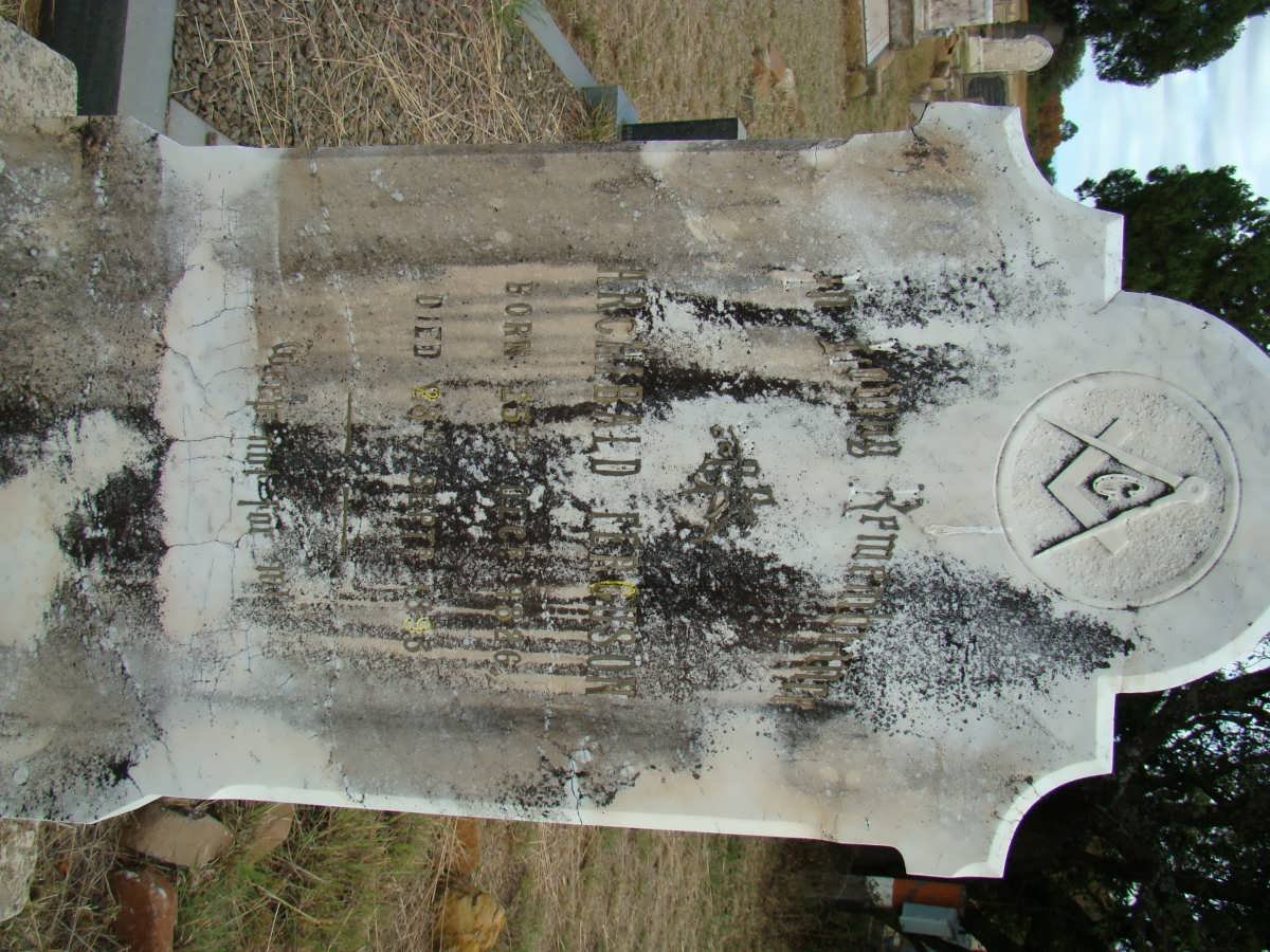 FERGUSON Archibald 1826-