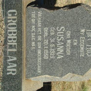 GROBBELAAR Susanna 1925-1958