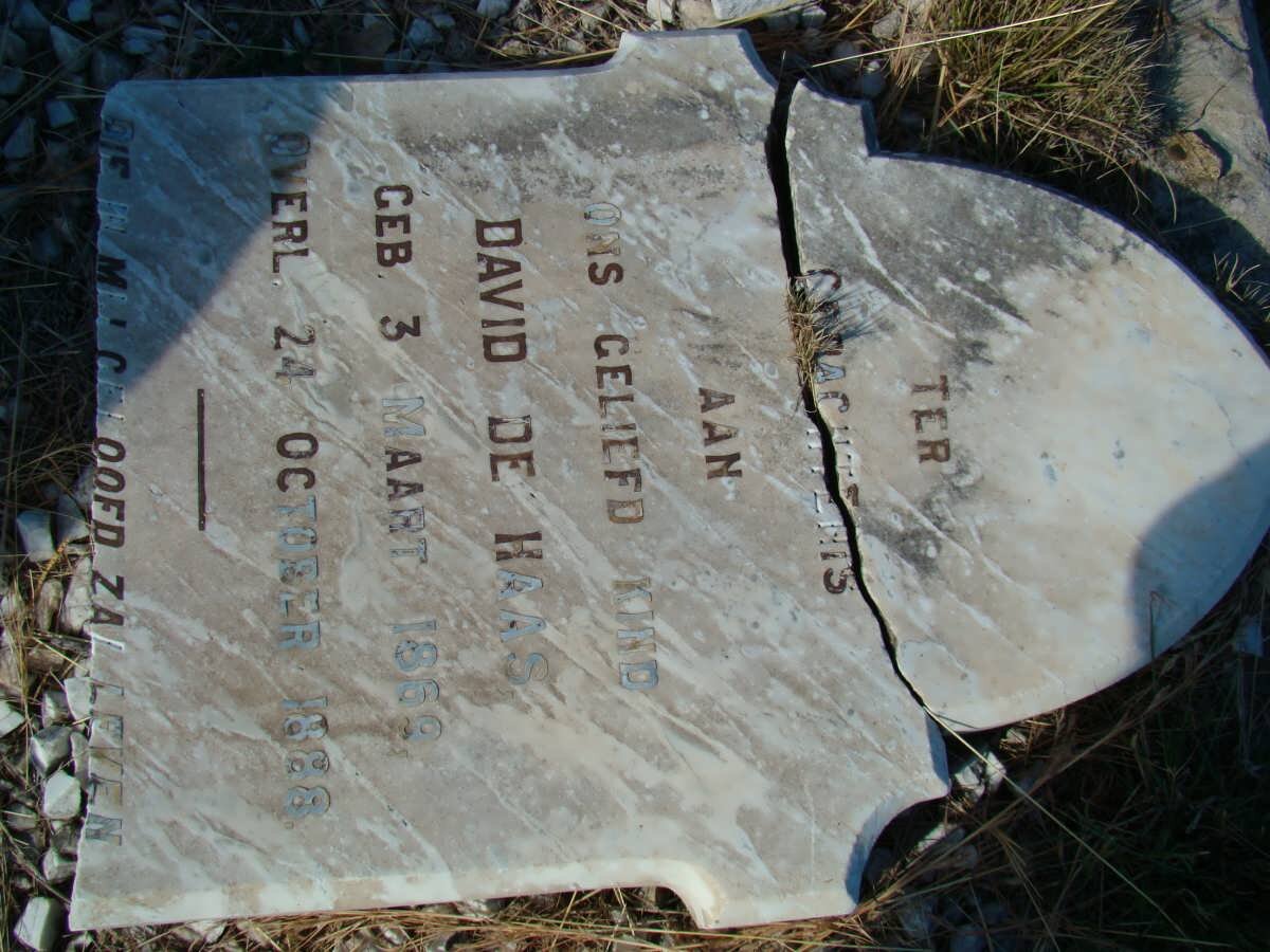 HAAS David, de 1869-1888