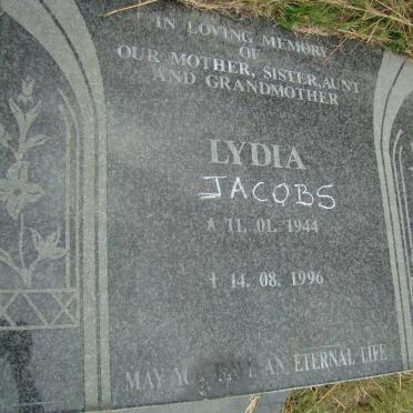 JACOBS Lydia 1944-1996