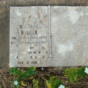 MULLER Joel Daniel 1872-1947