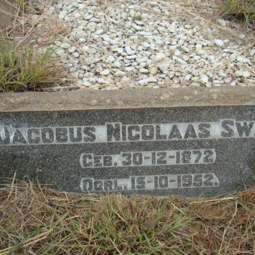 SWART Jacobus Nicolaas 1872-1952