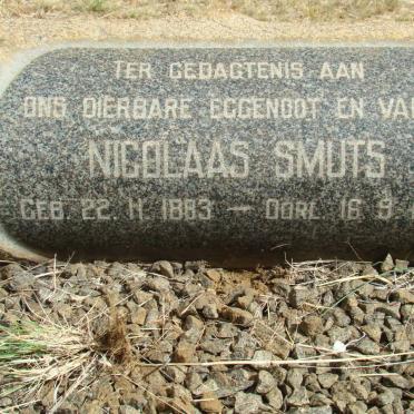 SMUTS Nicolaas 1883-1963