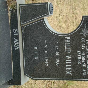 SLAVA Philip Willem 1933-1997