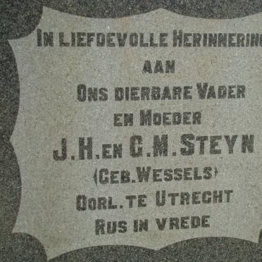 STEYN J.H. &amp; G.M. WESSELS