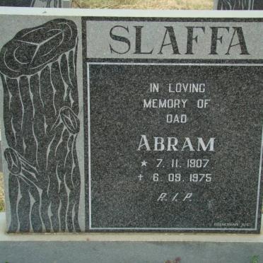SLAFFA Abram 1907-1975