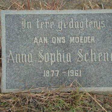 SCHENCK Anna Sophia 1877-1961