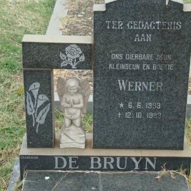BRUYN Werner, de 1983-1983