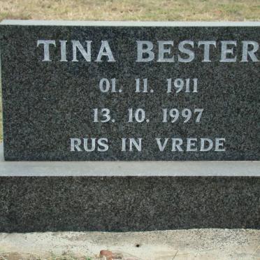 BESTER Tina 1911-1997