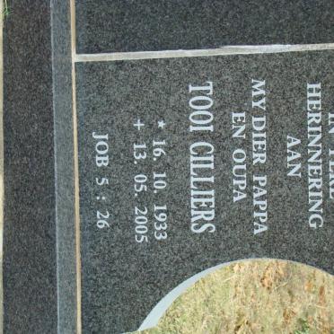 CILLIERS Tooi 1933-2005