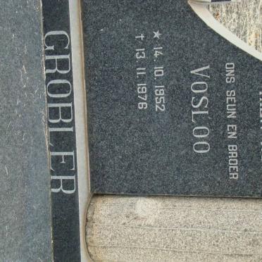 GROBLER Vosloo 1952-1976