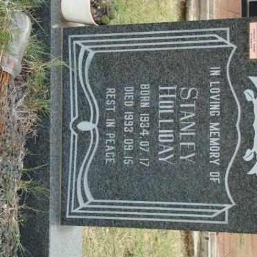 HOLLIDAY Stanley 1934-1993