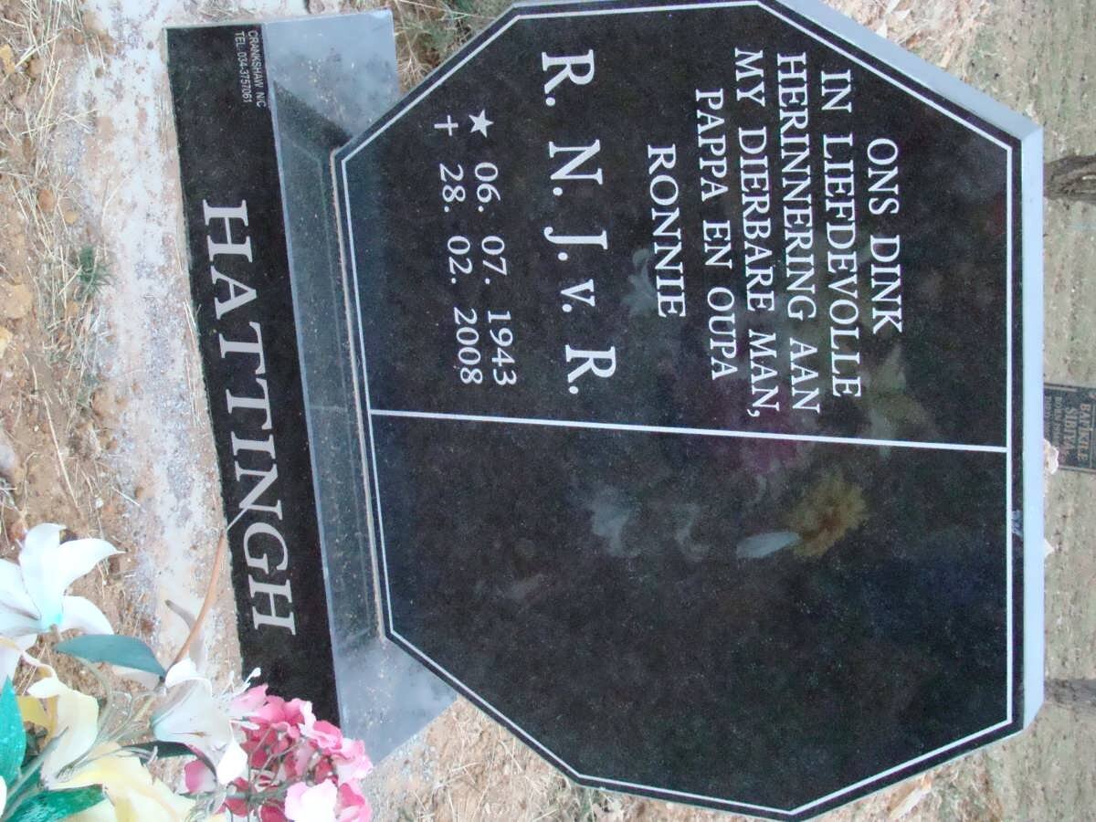 HATTINGH R.N.J.v.R. 1943-2008
