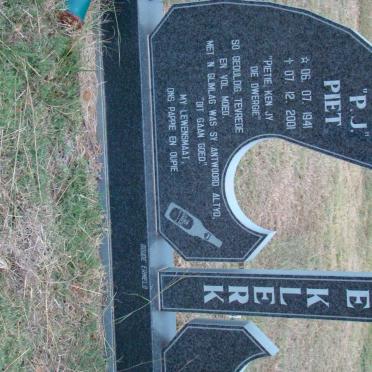 KLERK P.J., de 1941-2001