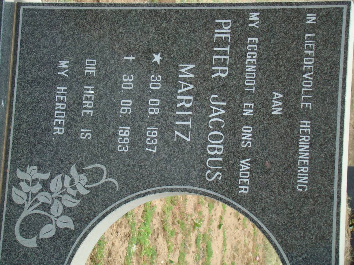 MARITZ Pieter Jacobus 1937-1993