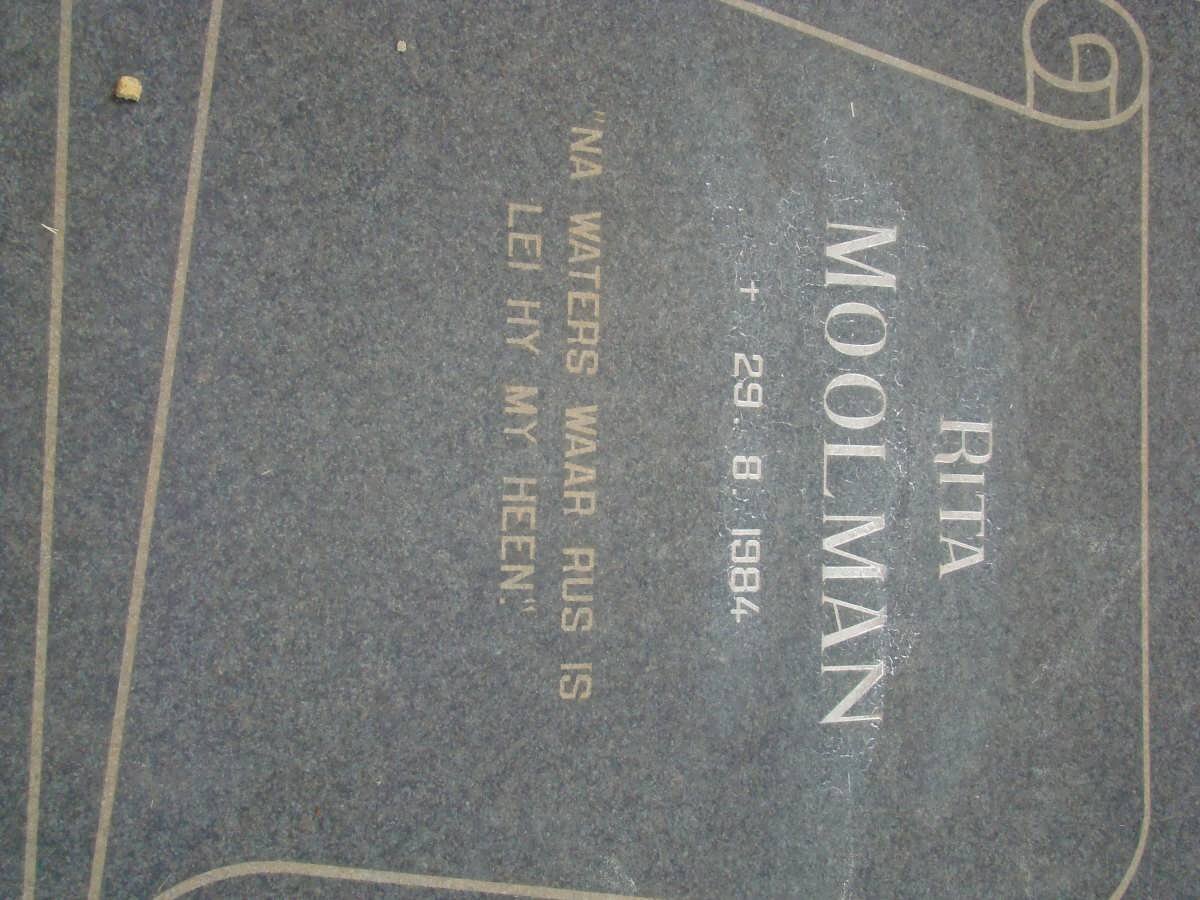 MOOLMAN Rita -1984
