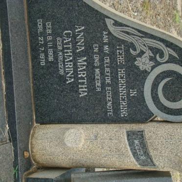 ODENDAAL Daniel Hendrik 1909-1991 &amp; Anna Martha Catharina KRUGER 1906-1970 