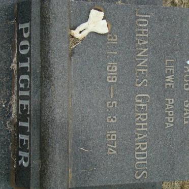 POTGIETER Johannes Gerhardus 1919-1974