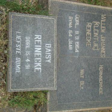 REINECKE Willem Johannes -1964 &amp; Daisy -1991