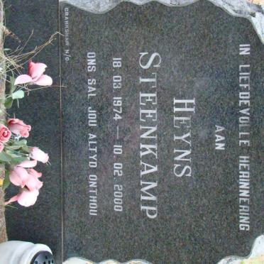 STEENKAMP Heyns 1974-2000