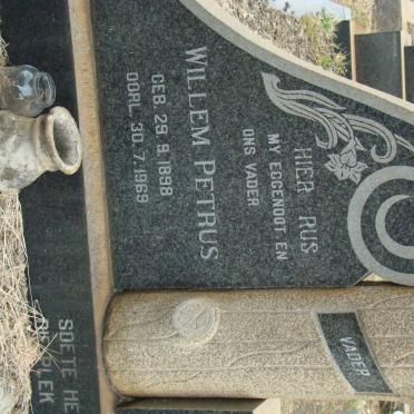 SMUTS Willem Petrus 1898-1969 &amp; Theunissina Dorothea 1925