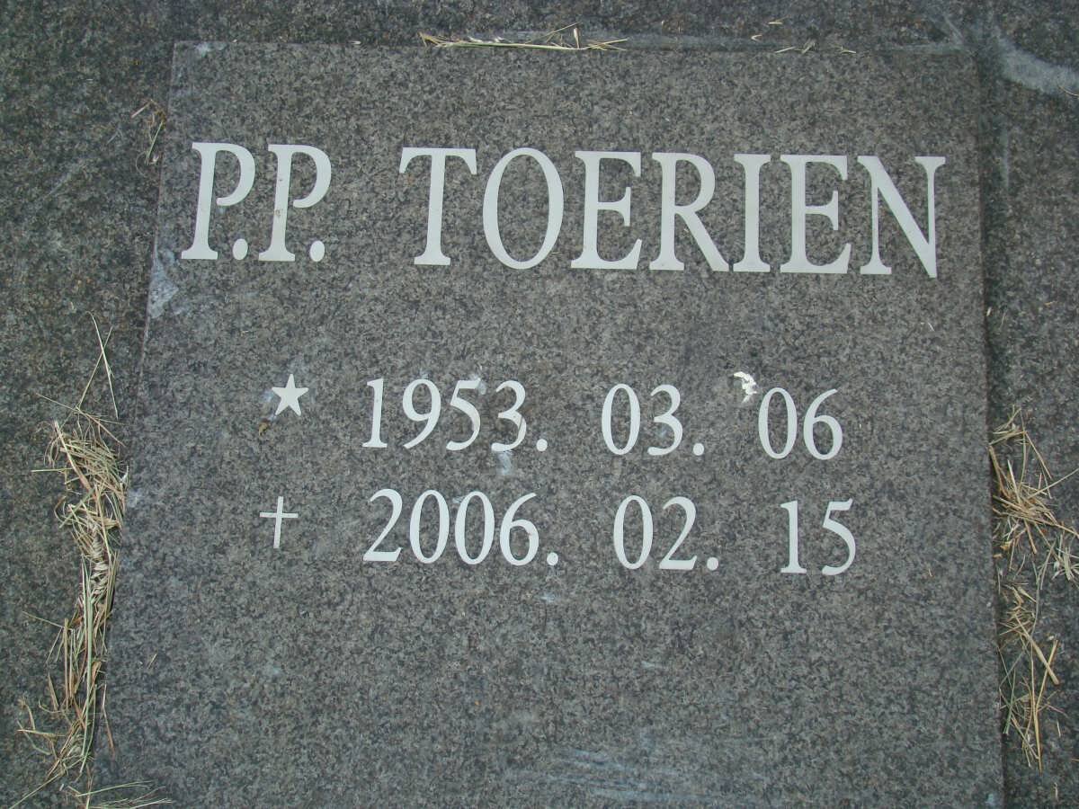 TOERIEN P.P. 1953-2006