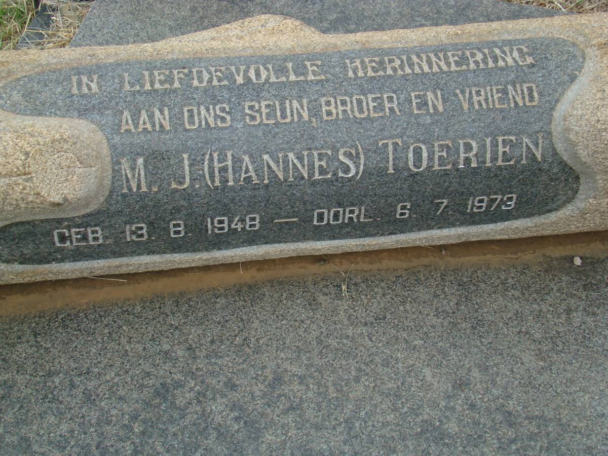 TOERIEN M.J. 1948-1973