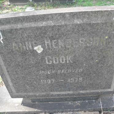 COOK Peter Alan Wilson :: COOK Anne Henderson 1907-1979   
