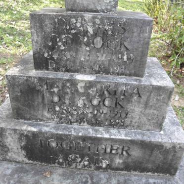 KOCK Dennis, de 1909-1981 &amp; Magrita 1911-1998