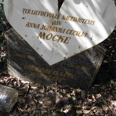 MOCKE Anna Johanna Cecilia 1922-1998