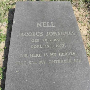 NELL Jacobus Johannes 1903-1973