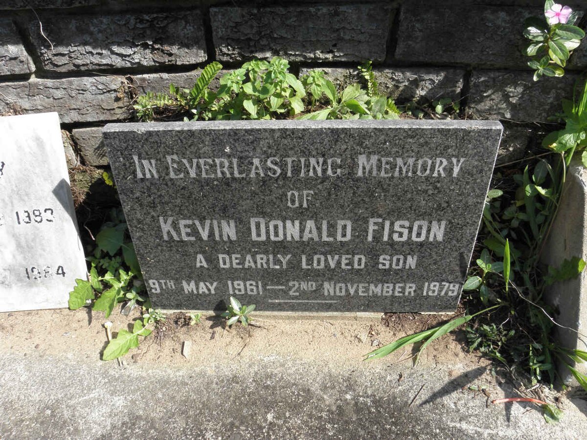FISON Kevin Donald 1961-1979