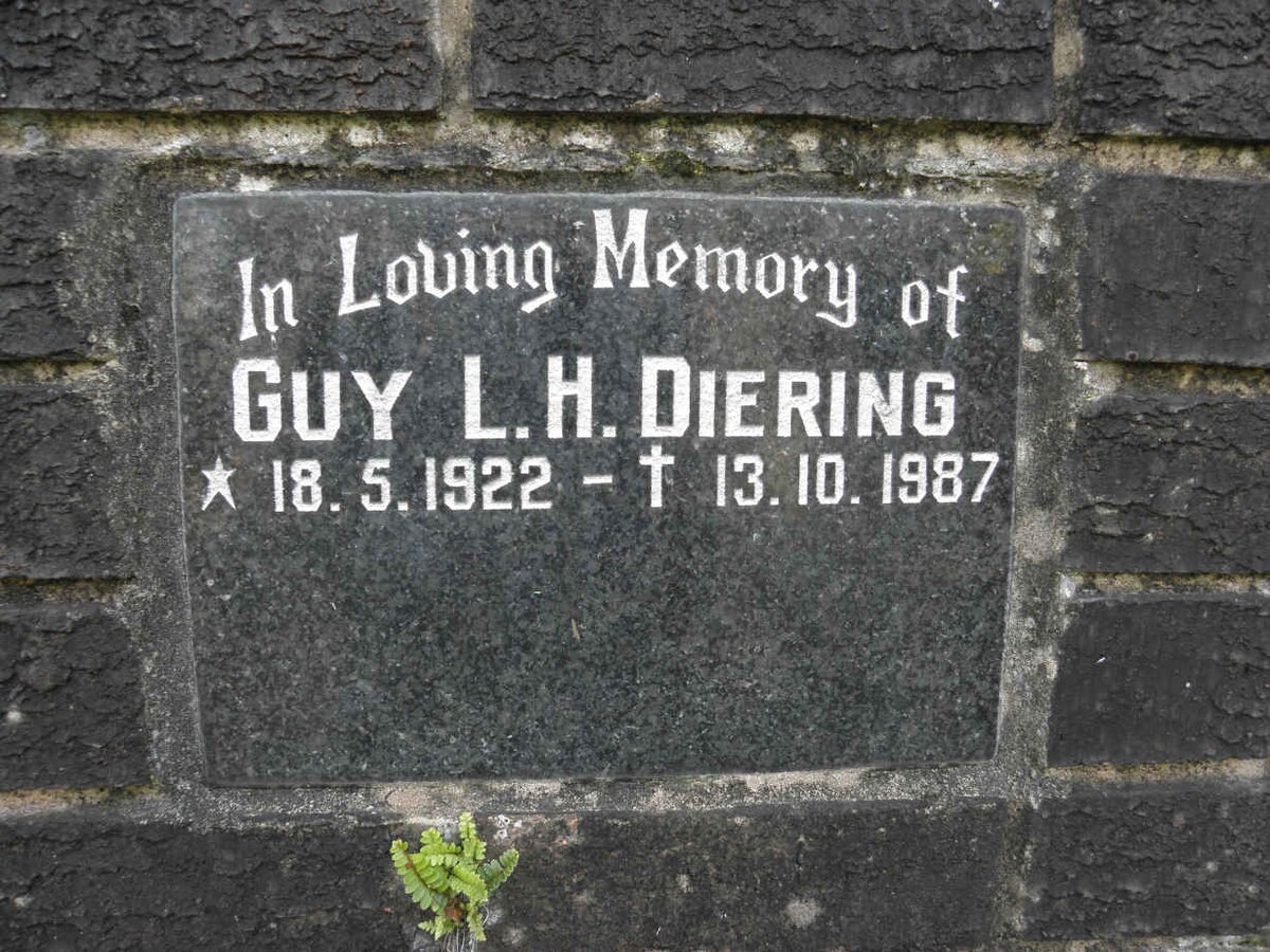 DIERING Guy L.H. 1922-1987