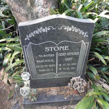 STONE Gert Hendrik 1944-1991