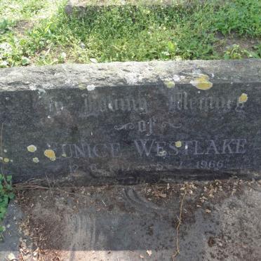 WESTLAKE Eunice 1917-1966