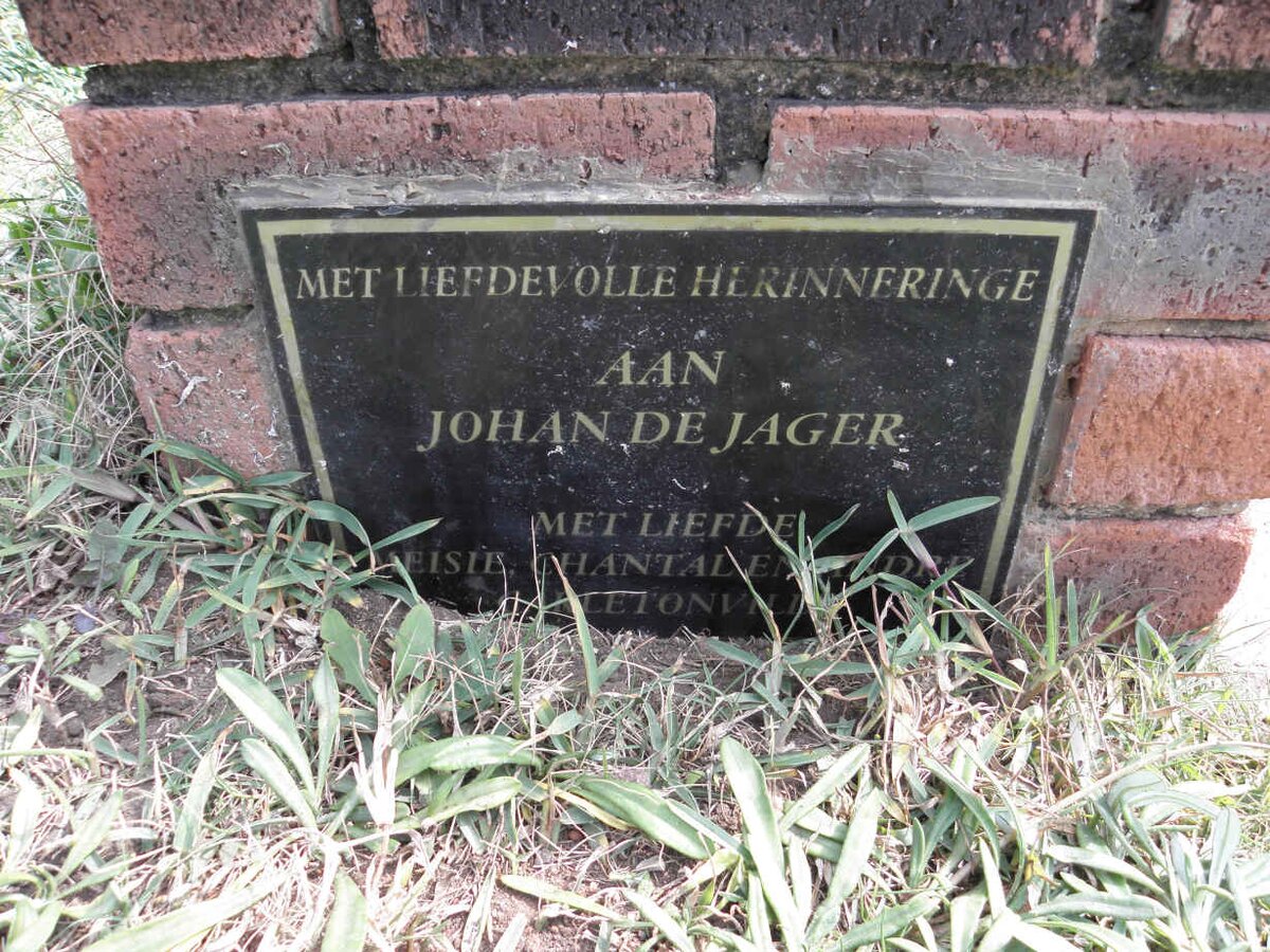 JAGER Johan, de 