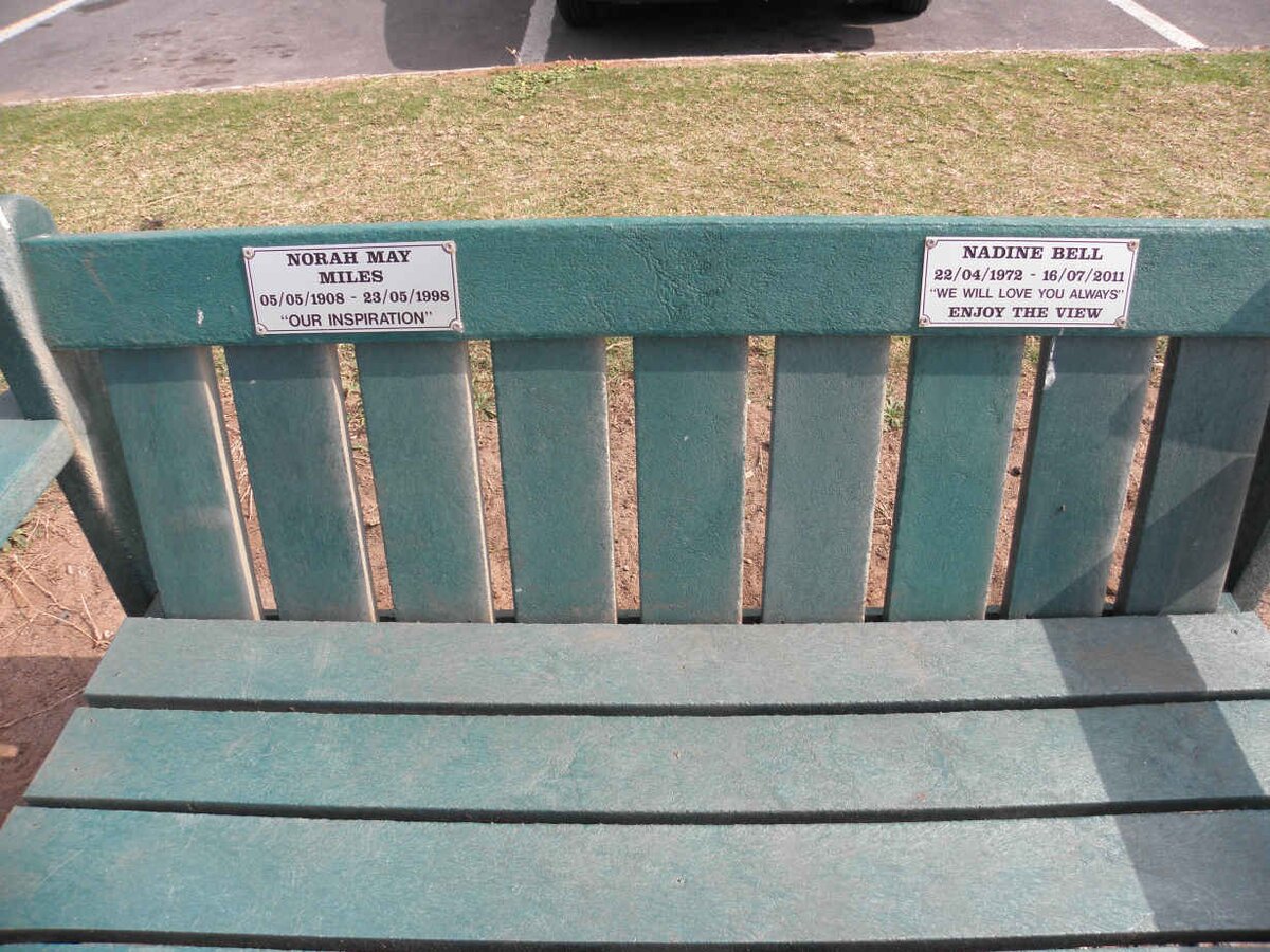 MILES Norah May 1908-1998 :: BELL Nadine 1972-2011