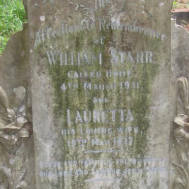 STARR William -1931 &amp; Lauretta -1937