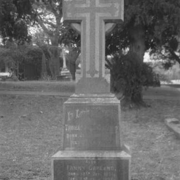 GARLAND Thomas John &amp; Fanny 1851-1935