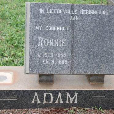 ADAM Ronnie 1933-1989