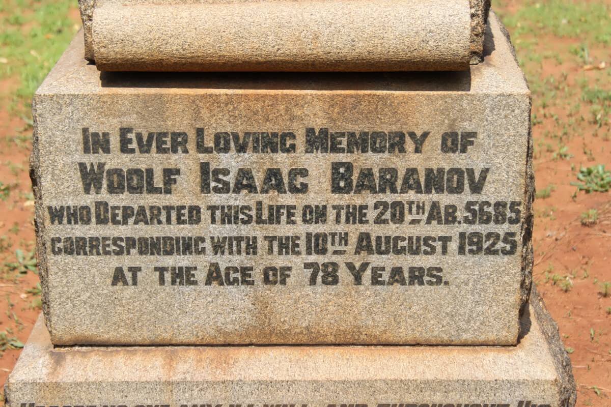 BARANOV Woolf Isaac -1925