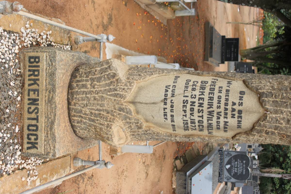 BIRKENSTOCK Frederik Wilhelm 1877-1935