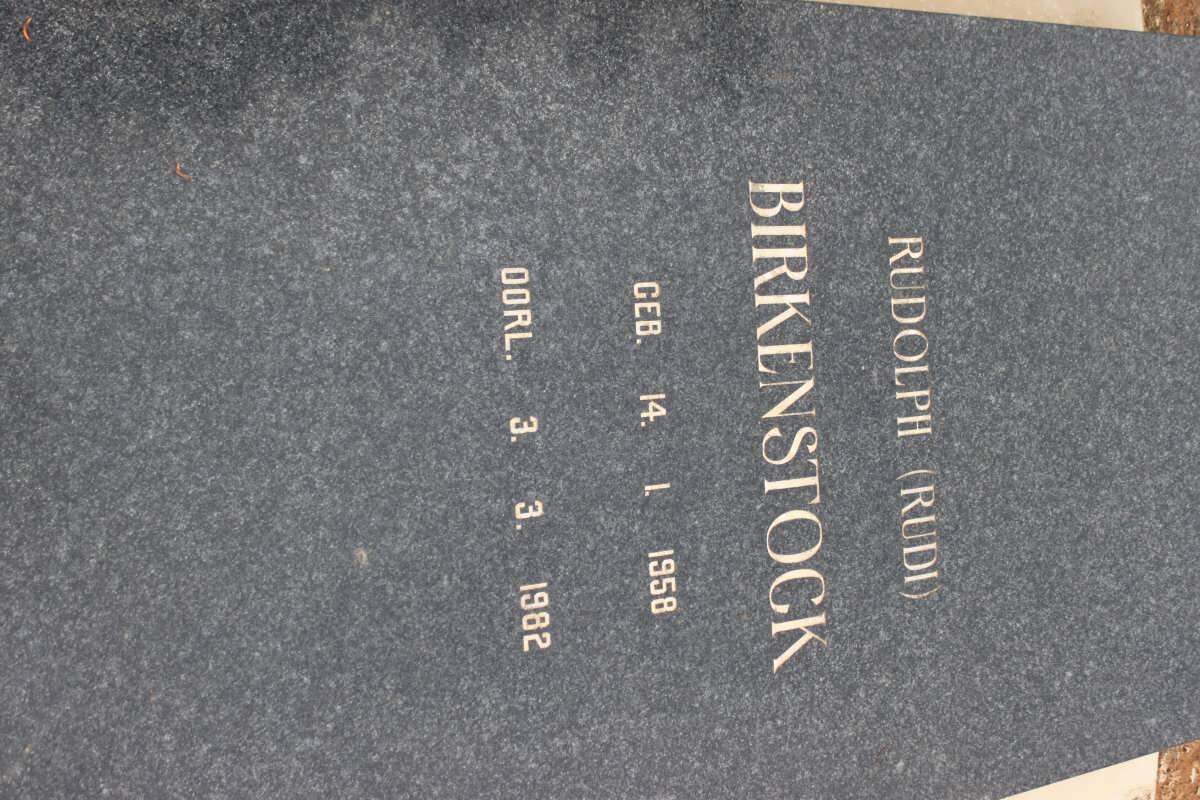 BIRKENSTOCK Rudolph 1958-1982