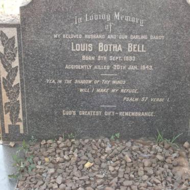 BELL Louis Botha 1893-1943